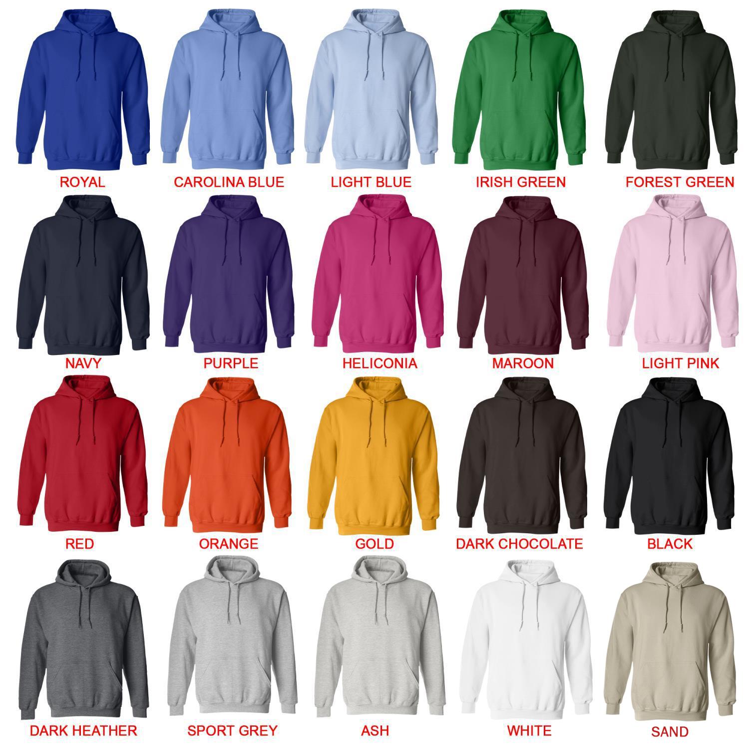 hoodie color chart - 2hollis UK Shop