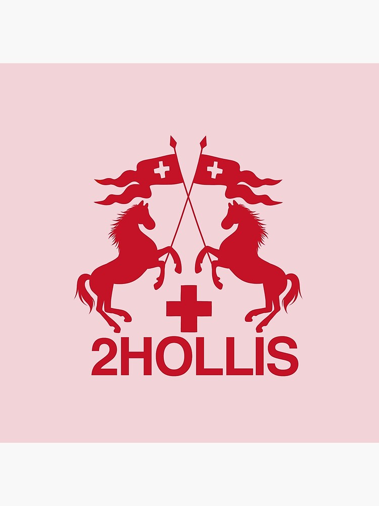 Holli Pink Horse Throw Pillow - Image 2