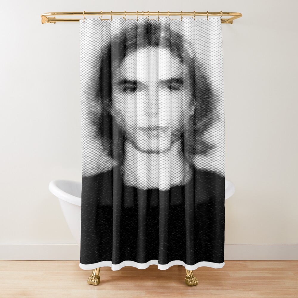 2hollis Portrait Shower Curtain
